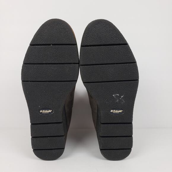 Dr Scholls Lean In Womens Size 8.5 Steel Gray Slip On Wedge Chelsea Bootie Shoes - Picture 8 of 13